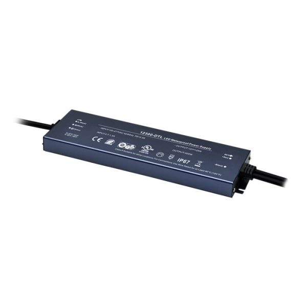 ממיר מתח סולארי NATURAL ENERGY SLIM LINE 12V 16.6A 200W IP67