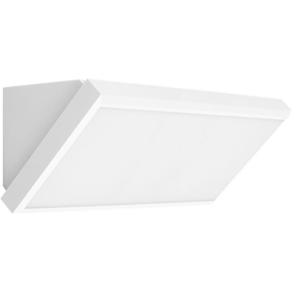 צמודי קיר 45° (משולש) סדרת קרן, לבן 60W CCT Tri-Color IP65